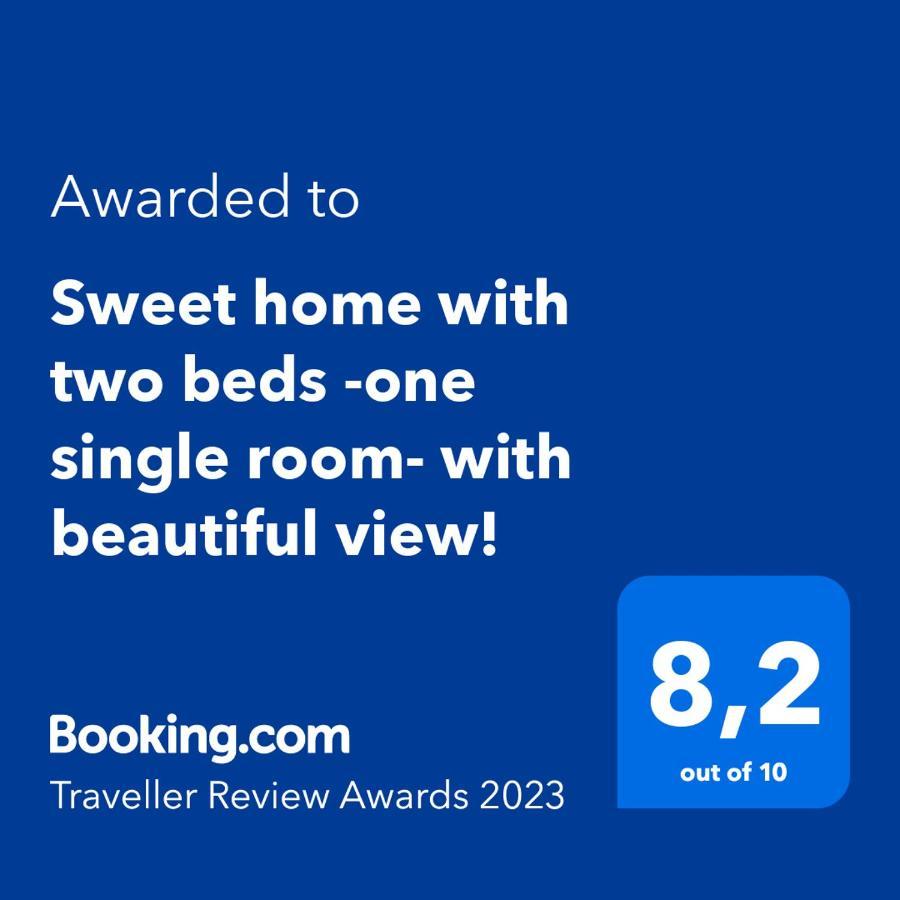 Sweet Home With Two Beds -One Single Room- With Beautiful View! اجيا مارينا المظهر الخارجي الصورة